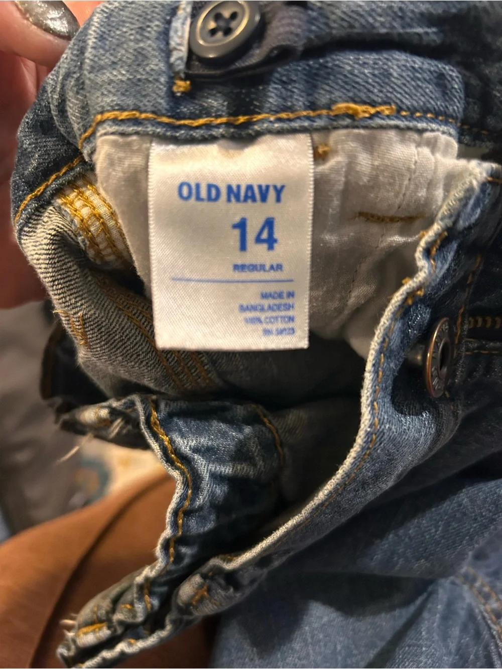Old Navy Men's Blue Denim Casual Shorts